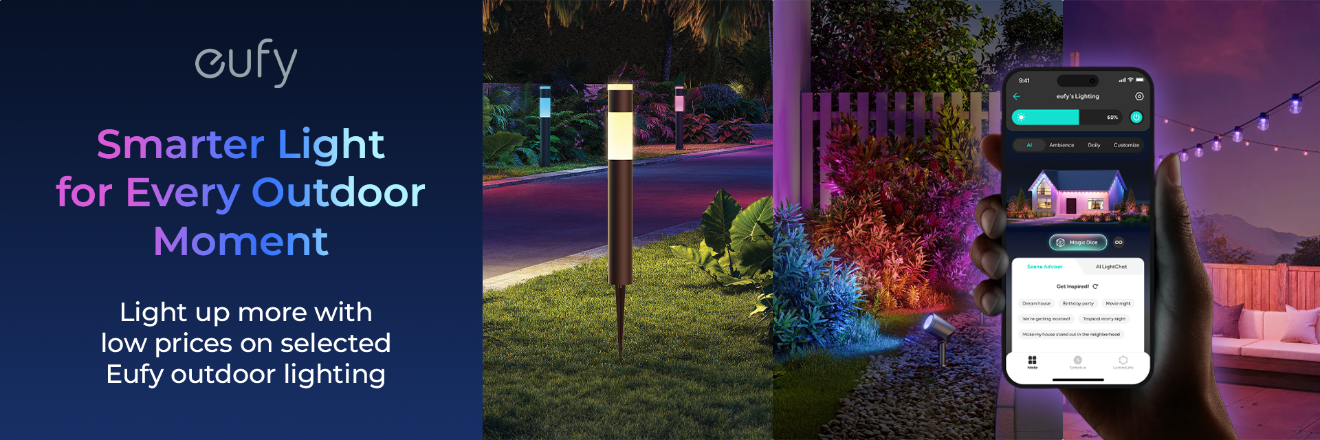 Low prices on Eufy smart outdoor lights